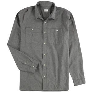 Frank & Oak Mens Rusted Textured Button Up Shirt, NWT